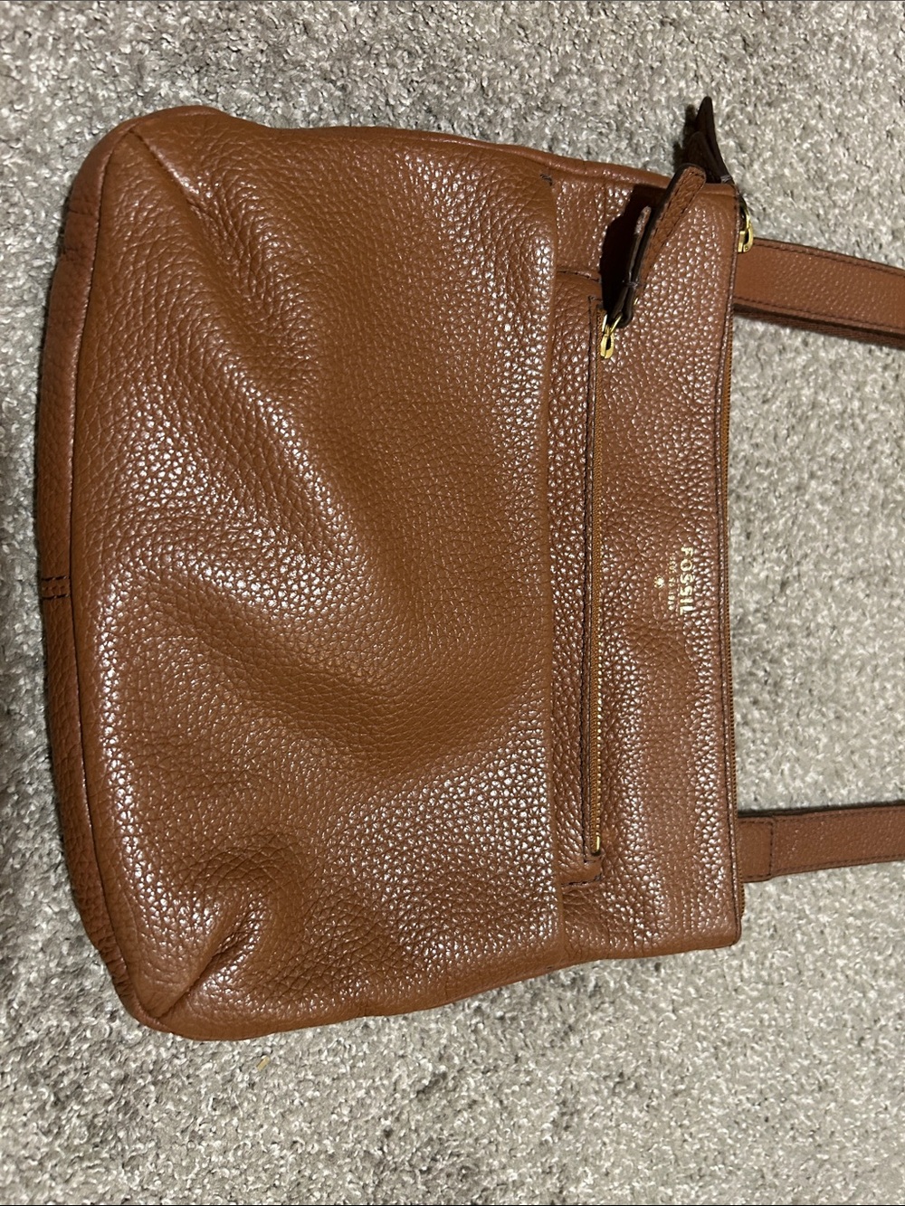 Fossil Genuine Leather Crossbody Bag